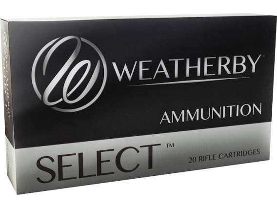 Weatherby Select Plus Ammunition 270 Weatherby Magnum 140 Grain Nosler Ballistic Tip 300 round