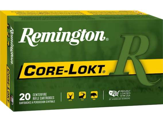 Remington Core-Lokt Ammunition 264 Winchester Magnum 140 Grain Pointed Soft Point Core-Lokt 500 rounds