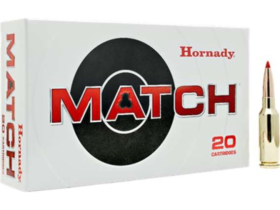 Hornady Match Ammunition 6mm ARC 108 Grain ELD Match