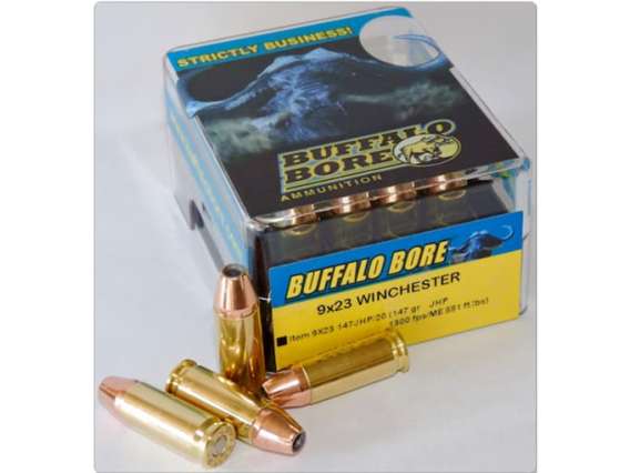 Buffalo Bore 9x23mm winchester ammo