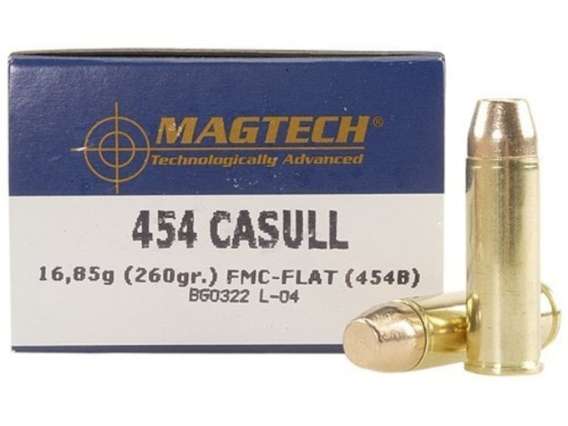 Magtech Ammunition 454 Casull 260 Grain Full Metal Jacket 500 rounds