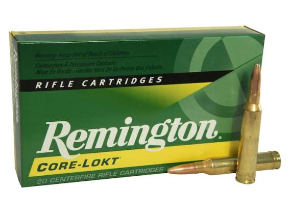 Remington Core-Lokt Ammunition 7mm Remington Short Action Ultra Magnum 150 Grain Core-Lokt Pointed Soft Point 500 rounds