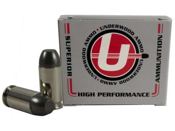 Underwood Ammunition 45 Super 255 Grain Hard Cast Flat Nose 500 round