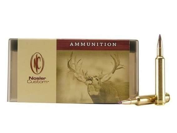 Nosler Custom Ammunition 257 Roberts +P 100 Grain Ballistic Tip Hunting