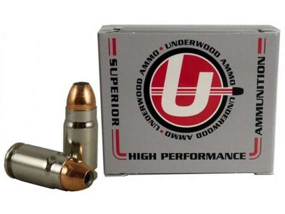 Underwood Ammunition 357 Sig 124 Grain Jacketed Hollow Point 500 rounds