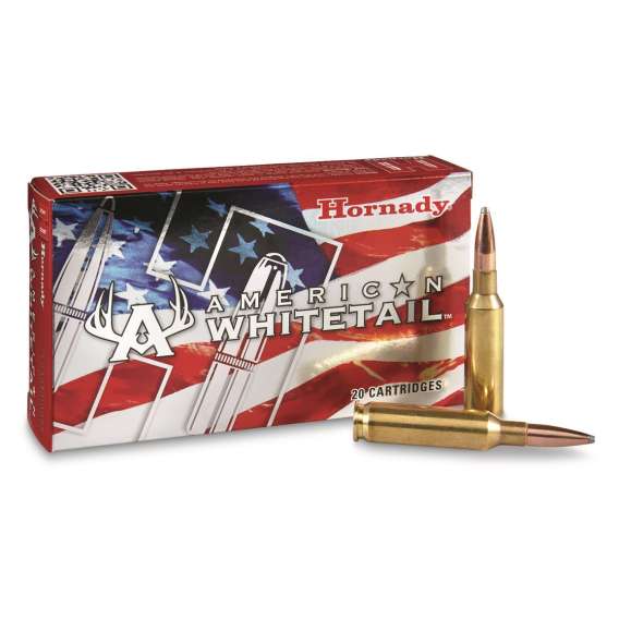 500 Rounds Of Hornady, American Whitetail, 6.5 Creedmooor, InterLock SP, 129 Grain