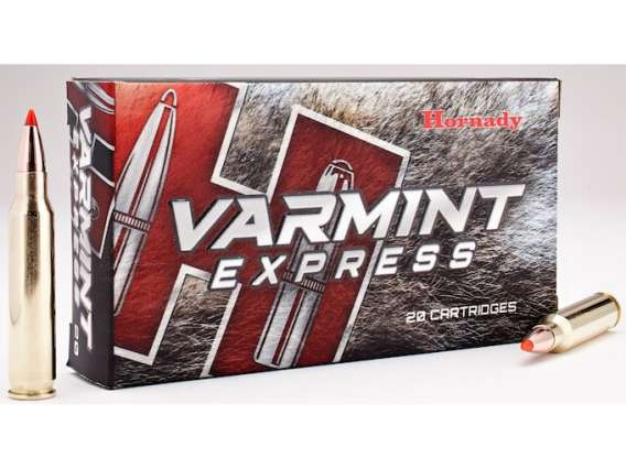 Hornady Varmint Express Ammunition 223 Remington 55 Grain V-MAX Box 500 rounds