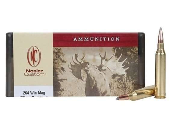 Nosler Custom Ammunition 257 Weatherby Magnum 115 Grain Partition Spitzer 200 round