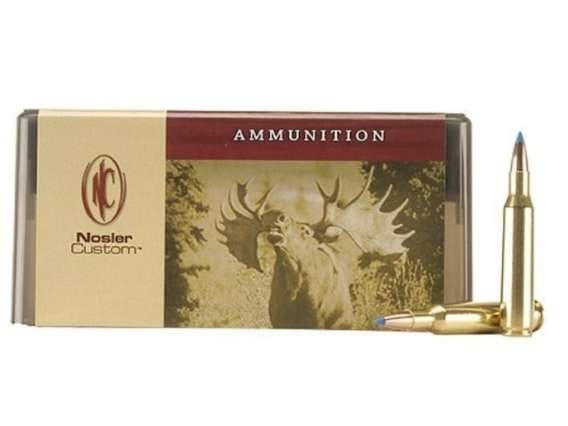 Nosler Custom Ammunition 257 Roberts +P 115 Grain Ballistic Tip Hunting