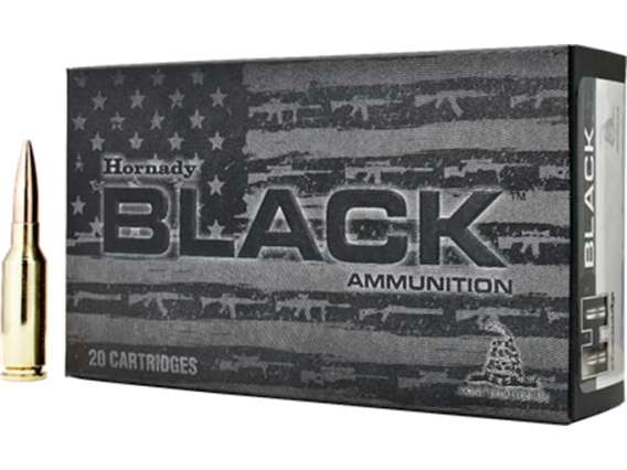 Hornady Black Ammunition 6mm ARC 105 Grain Hollow Point Boat Tail Match