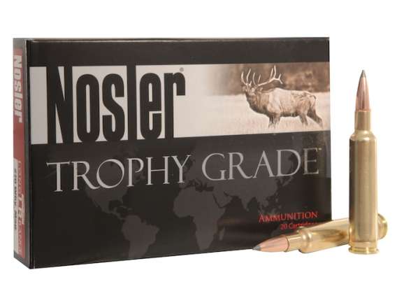 Nosler Trophy Grade Ammunition 270 Weatherby Magnum 150 Grain AccuBond Long Range 200 round