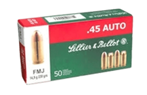 Sellier & Bellot 45 ACP Ammunition