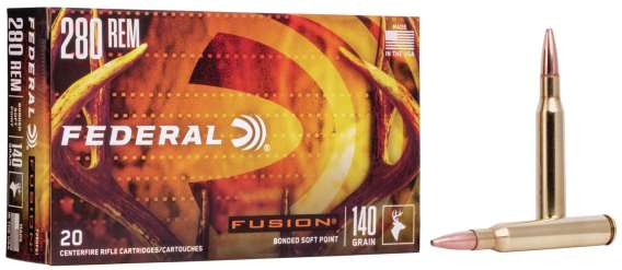 Federal Premium FUSION .280 Remington 140 grain Fusion Soft Point 300 rounds