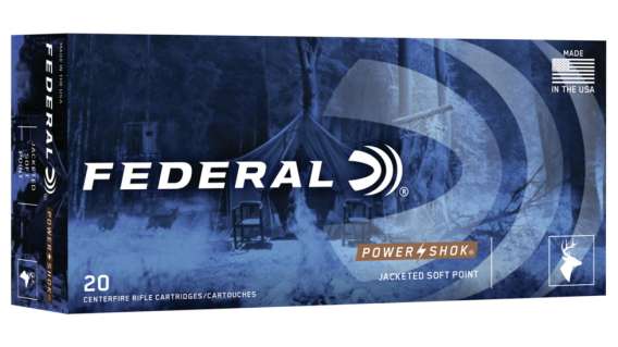 Federal Power-Shok Ammunition 223 Remington 64 Grain Soft Point 500 rounds