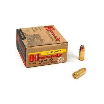 Buy hornady custom 32 acp ammo 60 grain