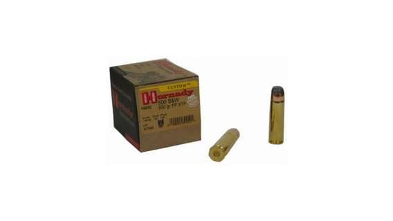 Hornady Custom .500 S&W Magnum 500 Grain eXtreme Terminal Performance 250 rounds