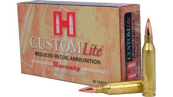Hornady Custom .243 Winchester 87 Grain Super Shock Tip  500 rounds
