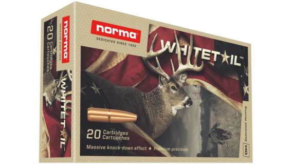 Norma Whitetail .308 Winchester 150gr Brass Cased 500 rounds