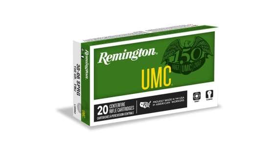 Remington UMC .223 Remington 55 grain Full Metal Jacket (FMJ) Brass 500 rounds