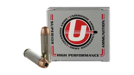 Underwood Ammunition 500 S&W Magnum 350 Grain Hornady XTP Jacketed Hollow Point 250 rounds