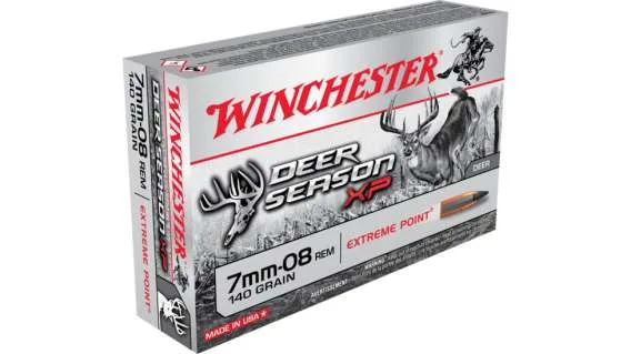 Winchester DEER SEASON XP 7mm-08 Remington 140 grain Extreme Point Polymer Tip 500 rounds
